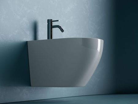 Биде подвесное Ceramica Nova UNO CN11002 цвет белый