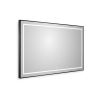 Зеркало с подсветкой и антизапотеванием BelBagno Kraft SPC-KRAFT-1200-800-LED-TCH-WARM-NERO 120х80 подвесное