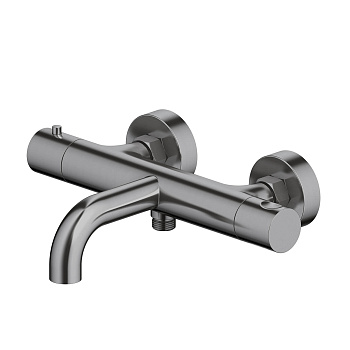 Смеситель для ванны Aquatek Европа AQ1343BGM настенный черный хром