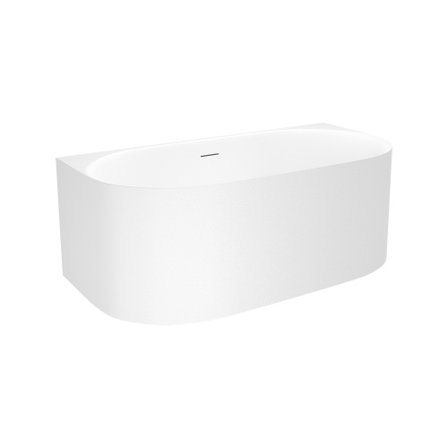 Ванна акриловая Wellsee Collaro Mini 288701000 140х70 пристенная полукруглая с ножками - фото 2 Ванна акриловая Wellsee Collaro Mini 288701000 140х70 пристенная полукруглая с ножками - фото 2