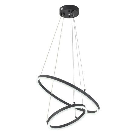 Светильник подвесной Escada Void (Воид) 10254/2LED Black APP