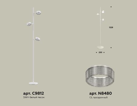 Торшер Ambrella Light Traditional (Традитионал) XB9812252