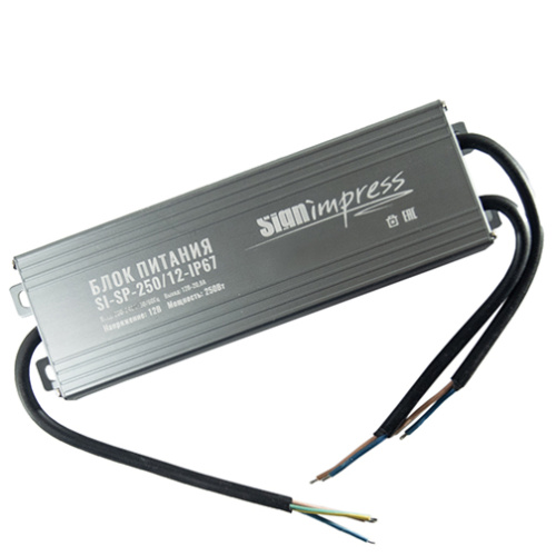 Блок питания SignImpress SI-SP-250/12-IP67 - фото 2