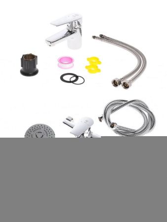 Душевой гарнитур Orange Loop M26-311cr настенный хром