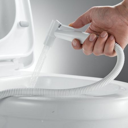 Гигиенический душ со смесителем Raffine F207C белый