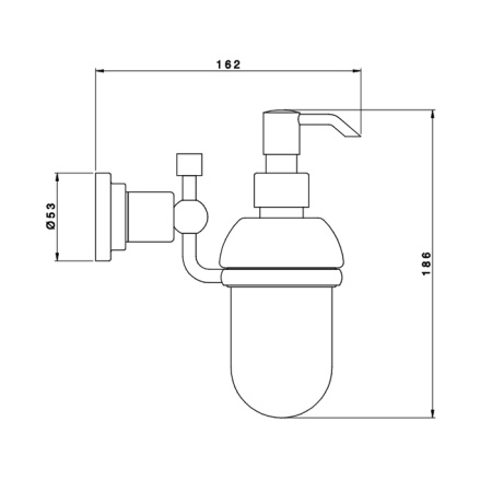 Дозатор Nicolazzi Accessori Classica 1489CR27