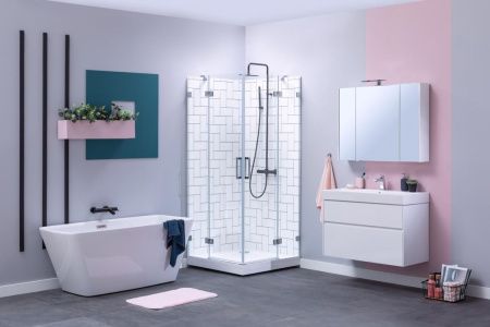 Тумба с раковиной Aquanet Бруклин 00212599 100х40 подвесная цвет белый