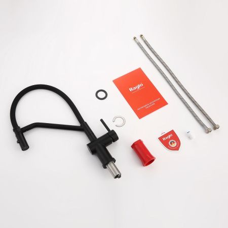 Смеситель для кухни Raglo R86 R86.41.06 на мойку черный