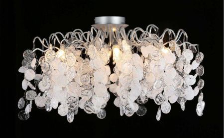 Люстра потолочная Crystal Lux Tenerife (Тенерифе) Tenerife PL8 Silver