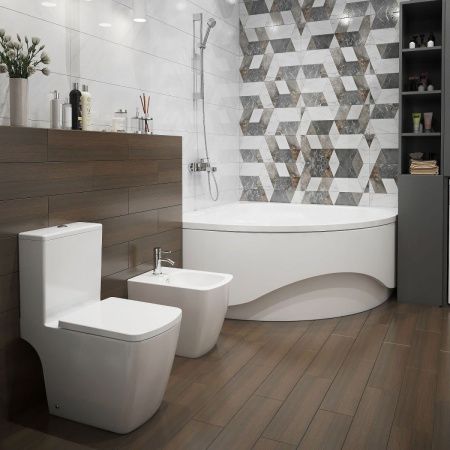 Биде напольное Lavinia Boho Aveo 33060040 цвет белый