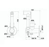 Гигиенический душ Oioli Micro WEEI001RO/C47 золото