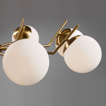 Люстра на штанге Freya Moonrock FR5173PL-08BS