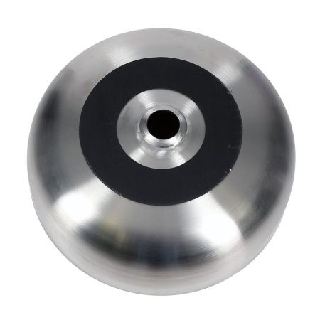 Раковина из нержавеющей стали Melana 400 сатин 40х40 накладная цвет хром без отверстий под смеситель