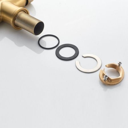 Смеситель для кухни Shevanik S468G на мойку золото