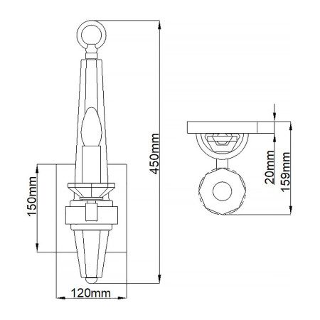 Бра Hinkley Ascher (Асцхер) QN-ASCHER1