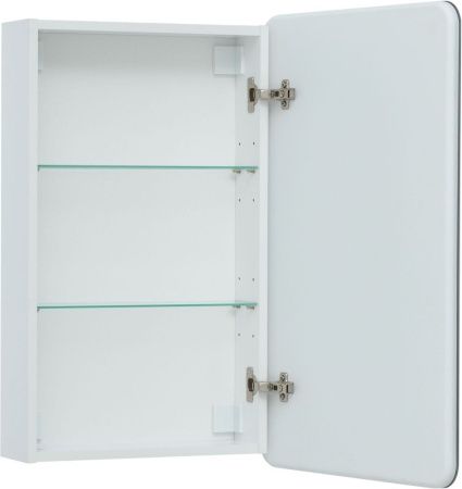 Зеркало-шкаф Aquanet Оптима 00311859 50х80 подвесной цвет белый