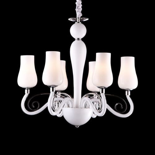 Люстра подвесная Arte Lamp Biancaneve (Бианцаневе) A8110LM-6WH - фото 2