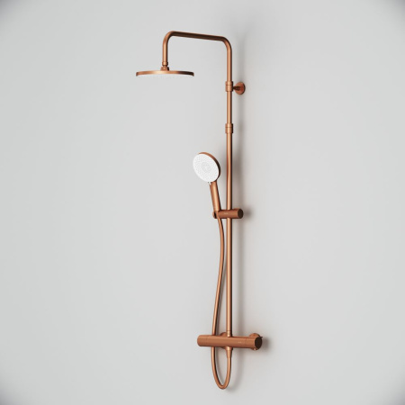 Душевая стойка Am.Pm X-Joy F0785A444 настенная цвет розовое золото