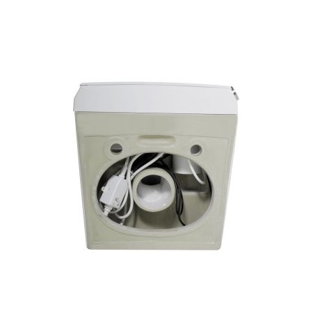 Унитаз подвесной Grossman Smart GR-5702 белый с сиденьем микролифт безободковый импульсный смыв