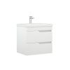 Тумба под раковину Corozo Теона SD-00001672 60х40 подвесная цвет белый