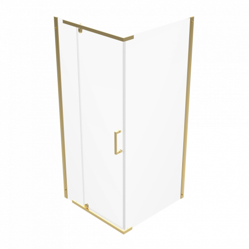 Душевой уголок Тритон Терра-Голд Щ0000073933 90х90 стекло прозрачное профиль хром без поддона - фото 5