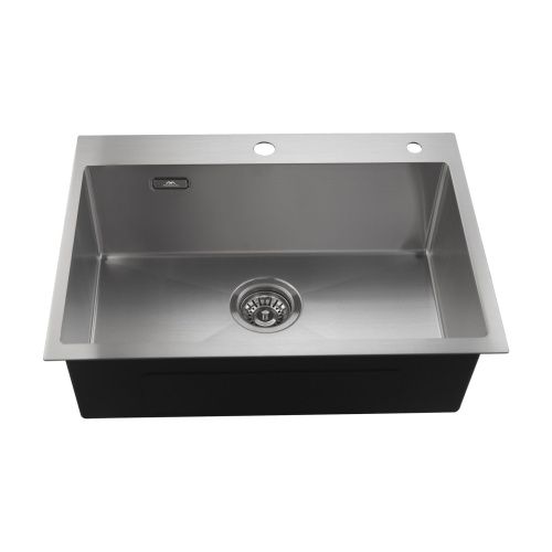 Кухонная мойка Fashun 19M Комплект AS5545 55х45 цвет сатин поверхность матовая - фото 2