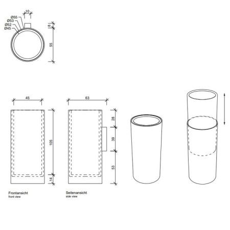 Стакан Decor Walther Mikado 522660