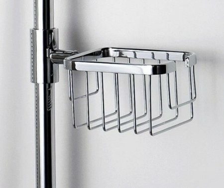 Душевая стойка Wasserkraft A015 настенная цвет хром