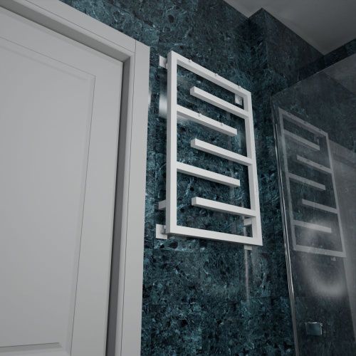 Полотенцесушитель Altasan ЛабиринтПроф ЛабиринтПроф5кр8050БМ подвесной 53х80 электрический белый матовый - фото 3