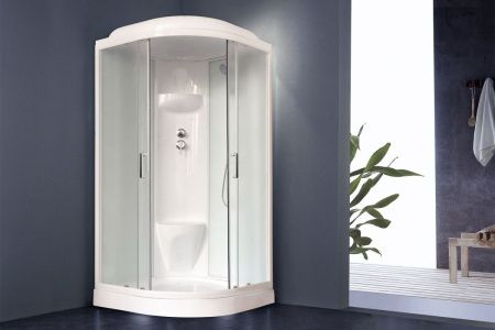 Душевая кабина Royal Bath НК RB100HK6-WC 100х100 четверть круга с крышей ориентация универсальная