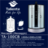 Душевая кабина Taliente TA-100CB 100х100 четверть круга без крыши ориентация универсальная
