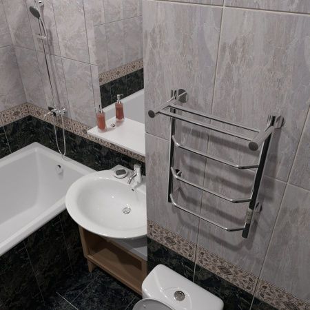 Полотенцесушитель электрический Тругор Пэк Пэксп6П60х4032 45х60 хром