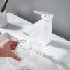 Смеситель Rose R1801C-1 на раковину белый