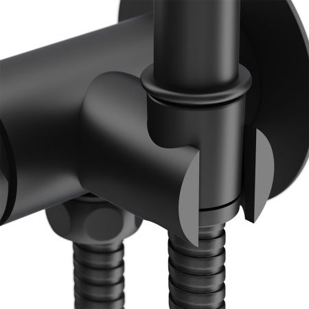 Гигиенический душ со смесителем Damixa Option 217000000 черный