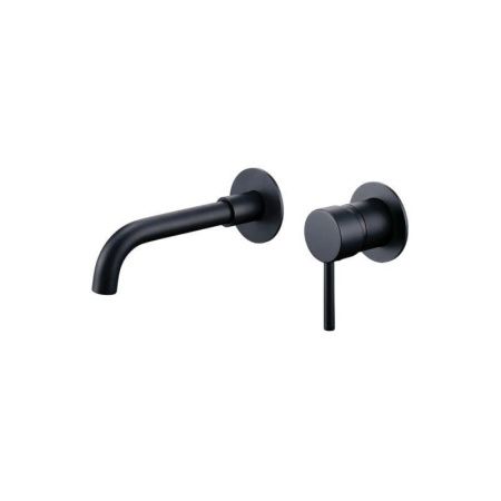 Смеситель для раковины Maretti Eleganza Black ENB32RF13 встраиваемый в стену черный