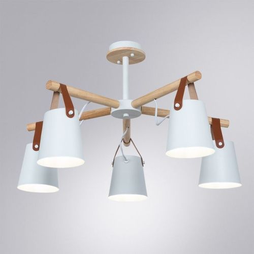 Люстра на штанге Arte Lamp Thomas (Тхомас) A7032PL-5WH - фото 2