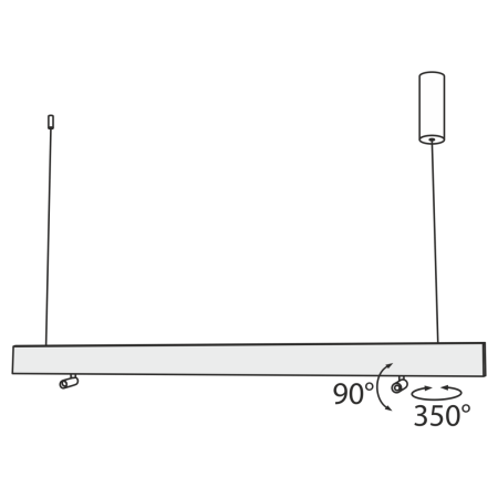 Светильник подвесной Wertmark Technical Puntero Pendant P068PL-L27W4K