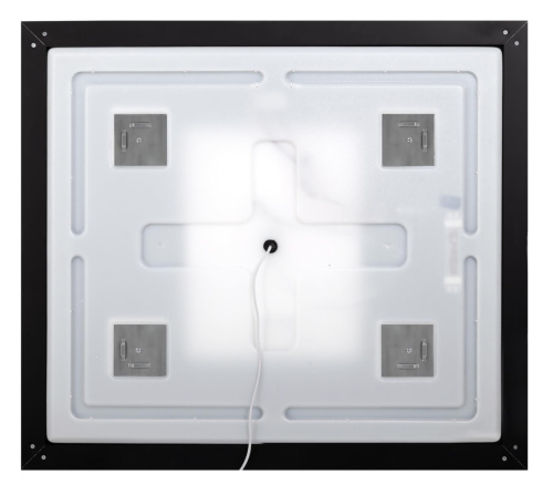 Зеркало BelBagno Kraft SPC-KRAFT-900-800-LED-TCH-WARM-NERO 90х80 - фото 4