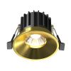 Светильник встраиваемый Maytoni Technical Round DL058-12W4K-BS
