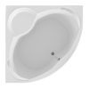 Ванна акриловая 1MarKa TRAPANI 01тр1414 140х140 угловая четверть круга без каркаса
