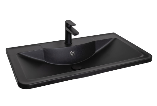 Смеситель Stella Polar Кламар SP-00001957 на раковину черный - фото 2