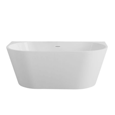 Ванна акриловая Art&Max Modica AM-MODICA-1700-800 170х80 пристенная овальная