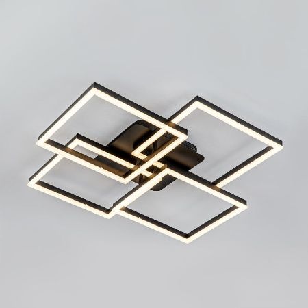 Люстра потолочная LED4U L11050-4 BK