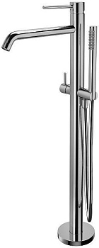 Смеситель для ванны с душем Paffoni Light LIG032CR напольный хром без термостата