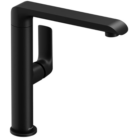 Смеситель Ravak FLAT X070174 на столешницу черный матовый без термостата