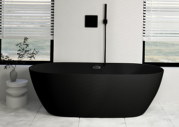 Ванна акриловая Cerutti SPA CT9906 170х75 отдельностоящая овальная с ножками Ванна акриловая Cerutti SPA CT9906 170х75 отдельностоящая овальная с ножками