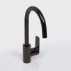 Смеситель для кухни Wasserkraft Glan 6600 6607 на мойку черный