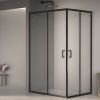 Душевой уголок RGW Passage 3508104080-14 100х80 стекло прозрачное профиль черный без поддона