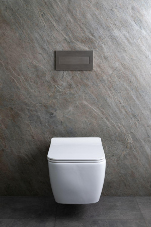 Чаша унитаза подвесная Allen Brau Liberty 4.33007.20 цвет белый без сиденья безободковая каскадный смыв