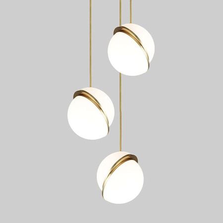 Светильник подвесной Delight Collection Crescent (Цресцент) 9182P/3S brass